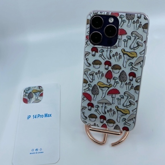 Shroomin' in Style: The Must-Have Mushroom Case for iPhone 14โ Pro Max! - Picture 3 of 5